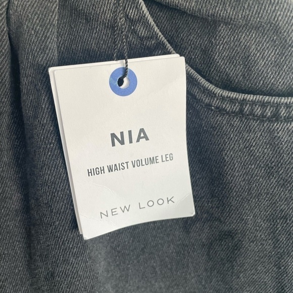 New look black denim jeans high waist size 8 NWT - Picture 5 of 14